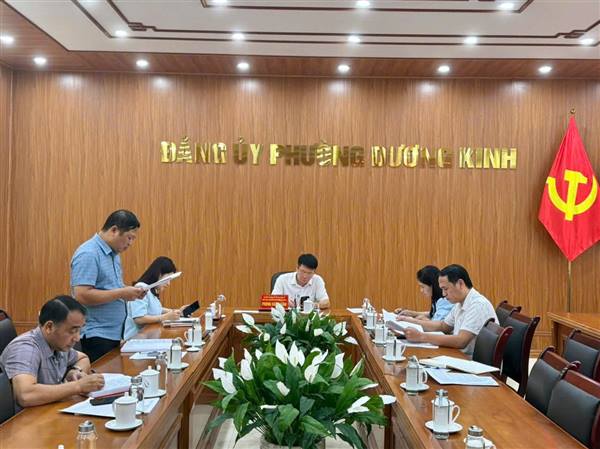 HĐND phường Dương Kinh tổ chức Hội nghị đánh giá kết quả nhiệm vụ quý III; phương hướng, nhiệm vụ trọng tâm quý IV năm 2025 