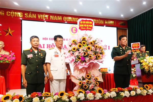 Đại hội đại biểu Hội Cựu chiến binh phường Dương Kinh lần thứ I, nhiệm kỳ 2025 - 2030 