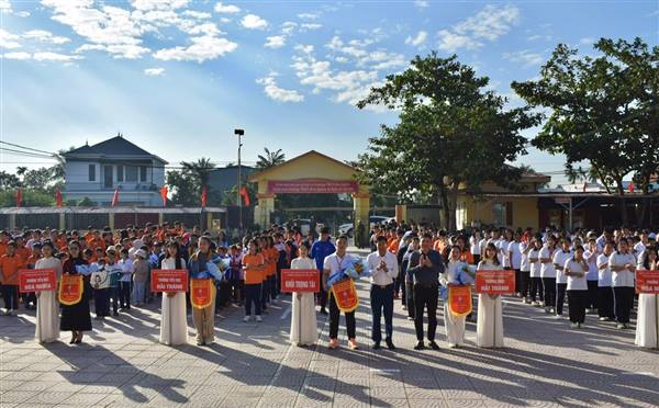 Phường Dương Kinh khai mạc Đại hội Thể dục thể thao năm 2025 