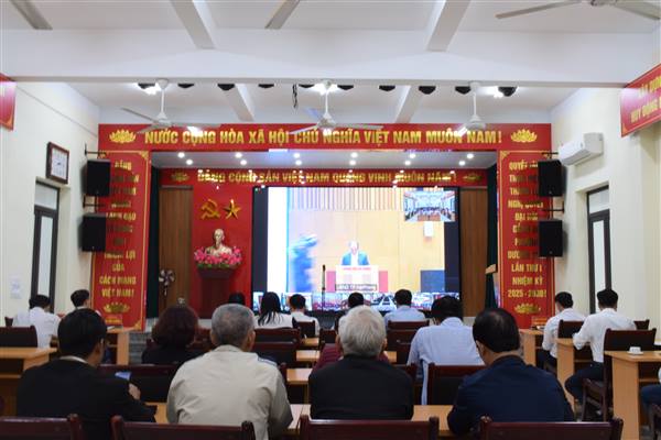 Phường Dương Kinh tham gia Hội nghị tiếp xúc cử tri của Đoàn đại biểu Quốc hội thành phố Hải Phòng