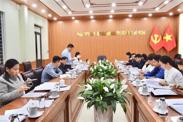 HĐND Phường Dương Kinh hoàn tất thẩm tra, sẵn sàng cho Kỳ họp cuối năm 2025