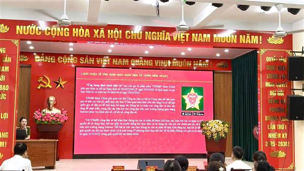 Phường Dương Kinh vững bước trên hành trình số hoá toàn dân 