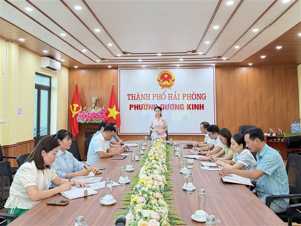 Thường trực HĐND phường Dương Kinh công bố Quyết định giám sát công tác thu ngân sách năm 2026