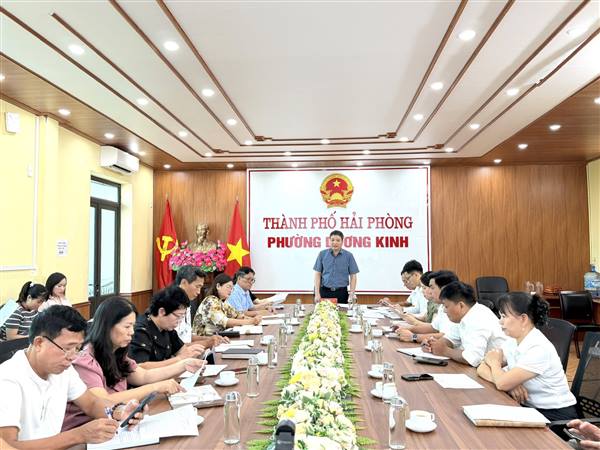 PHƯỜNG DƯƠNG KINH ĐÁNH GIÁ KẾT QUẢ THỰC HIỆN CHÍNH SÁCH BHXH, BHYT 9 THÁNG ĐẦU NĂM 2026