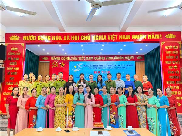 PHƯỜNG DƯƠNG KINH RA MẮT MÔ HÌNH “CHI HỘI PHỤ NỮ SỐ”