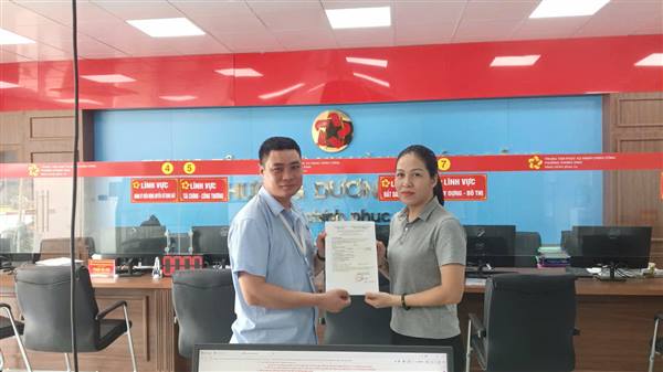 TRUNG TÂM PHỤC VỤ HÀNH CHÍNH CÔNG PHƯỜNG DƯƠNG KINH NÂNG CAO CHẤT LƯỢNG GIẢI QUYẾT THỦ TỤC HÀNH CHÍNH