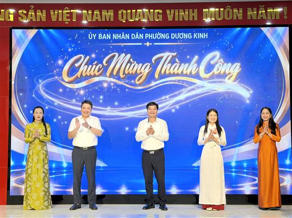 PHƯỜNG DƯƠNG KINH RA MẮT MÔ HÌNH “TRƯỜNG HỌC XÃ HỘI CHỦ NGHĨA” TẠI TRƯỜNG TIỂU HỌC HẢI THÀNH