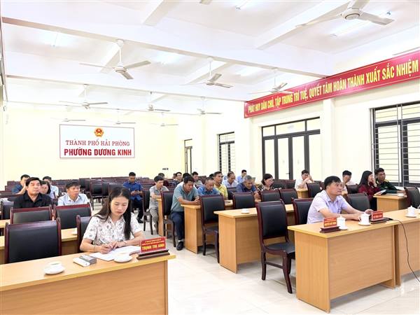 PHƯỜNG DƯƠNG KINH THAM DỰ HỘI NGHỊ TRỰC TUYẾN BÁO CÁO VIÊN TRUNG ƯƠNG THÁNG 10/2026