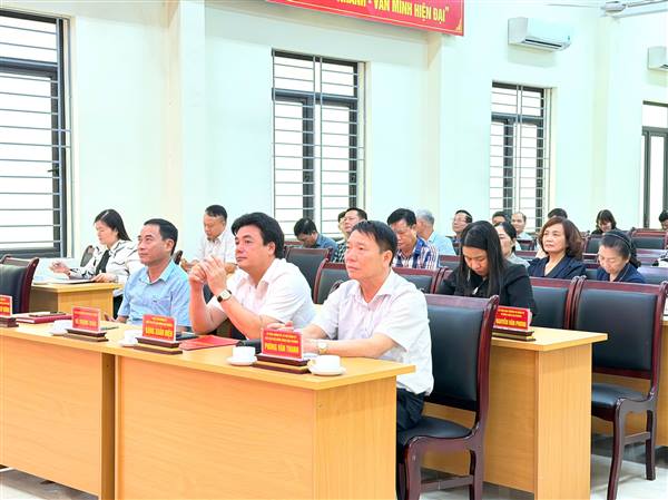 Đảng ủy phường Dương Kinh tổ chức Hội nghị quán triệt, triển khai thực hiện Nghị quyết Đại hội Đảng các cấp