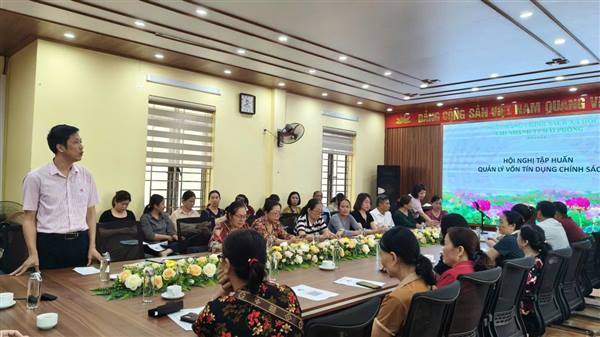Phường Dương Kinh tổ chức tập huấn nghiệp vụ tín dụng chính sách năm 2026