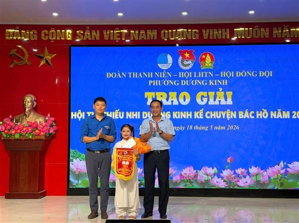 Sôi nổi Hội thi “Thiếu nhi Dương Kinh kể chuyện Bác Hồ” năm 2026