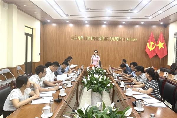Thường trực HĐND phường Dương Kinh tăng cường công tác giám sát chuyên đề về công tác quản lý nhà nước đối với đăng ký kinh doanh