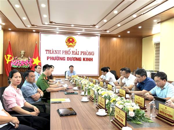 Phường Dương Kinh tham dự Hội nghị trực tuyến tập huấn, bồi dưỡng kiến thức, kỹ năng cho đại biểu HĐND các cấp nhiệm kỳ 2026 - 2031 
