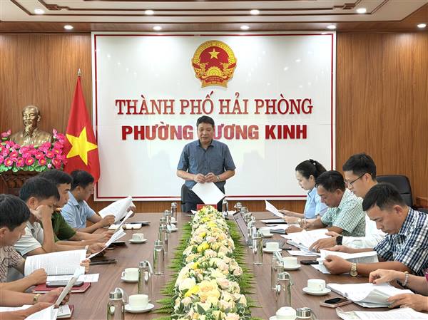 Ban quản lý di tích phường Dương Kinh triển khai nhiệm vụ 6 tháng cuối năm 2026 