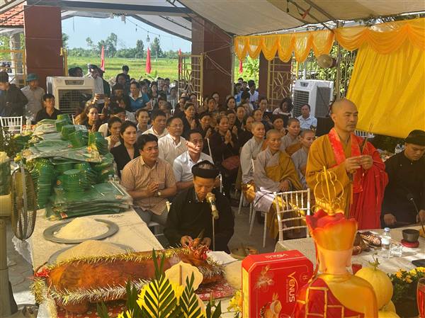 PHƯỜNG DƯƠNG KINH TỔ CHỨC LỄ CẦU SIÊU CÁC ANH HÙNG LIỆT SĨ NHÂN KỶ NIỆM 79 NĂM NGÀY THƯƠNG BINH - LIỆT SĨ