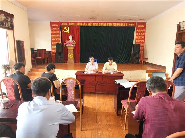 Tổ công tác số 6 phường Dương Kinh triển khai thu thuế sử dụng đất phi nông nghiệp năm 2026