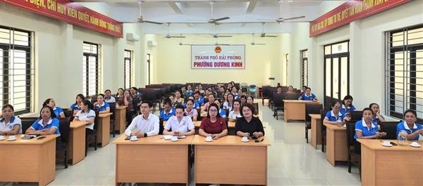 Phường Dương Kinh tổ chức chiến dịch chăm sóc sức khỏe sinh sản, kế hoạch hóa gia đình