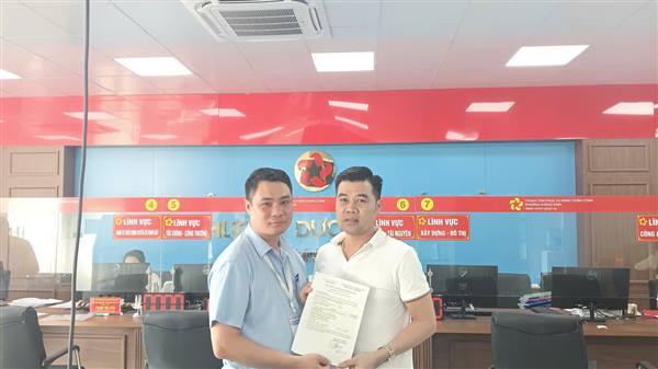 Đẩy nhanh tiến độ, nâng cao chất lượng phục vụ người dân tại Trung tâm Phục vụ hành chính công phường Dương Kinh 
