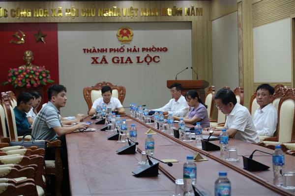 Gia Lộc tham gia hội nghị trực tuyến phiên họp tháng 10 của UBND thành phố Hải Phòng