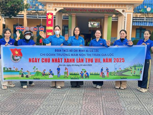 RA QUÂN HƯỞNG ỨNG NGÀY CHỦ NHẬT XANH LẦN THỨ VII