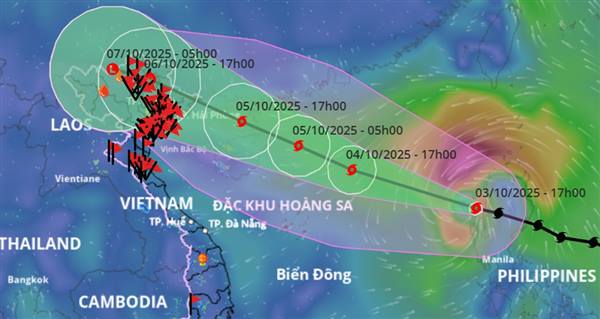 Thông báo cấm một số hoạt động trên khu vực cửa sông, biển để phòng, chống bão số 11