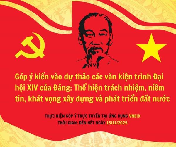 Lấy ý kiến đóng góp vào dự thảo các văn kiện trình Đại hội 14 của Đảng 
