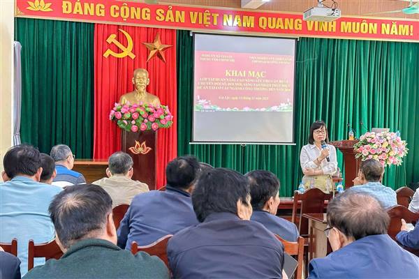 Tập huấn “Chuyển đổi số, đổi mới sáng tạo nhằm thực hiện Đề án Tái cơ cấu ngành Công Thương đến năm 2030"