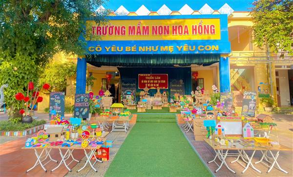 Chuỗi hoạt động chào mừng Ngày Nhà Giáo Việt Nam 20/11 tại trường mầm non Hoa Hồng