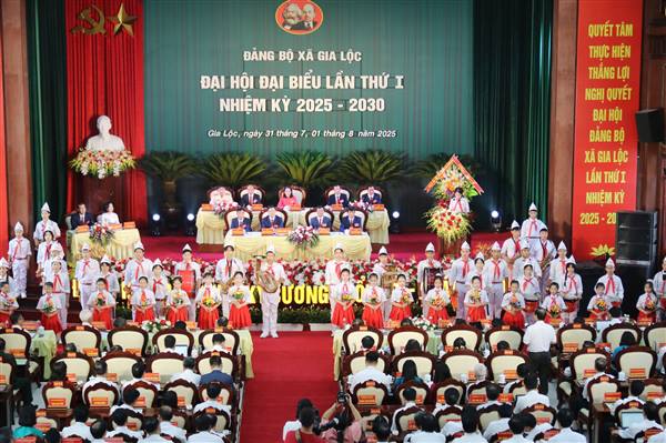 Ý NGHĨA CỦA VIỆC TỔ CHỨC THÀNH CÔNG ĐẠI HỘI ĐẢNG BỘ XÃ GIA LỘC LẦN THỨ I