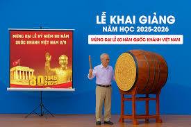 Lễ khai giảng năm học 2025-2026 sẽ được tổ chức theo cách thức đặc biệt