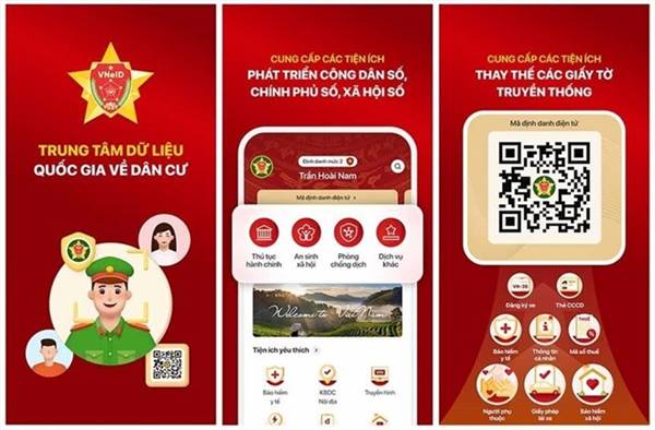 Ba bước đổi thẻ Căn cước trên VNeID theo đơn vị hành chính mới