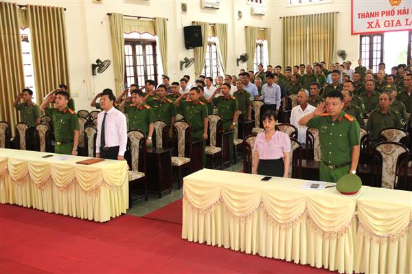Lễ ra quân cao điểm thực hiện mục tiêu xây dựng xã không ma túy năm 2025