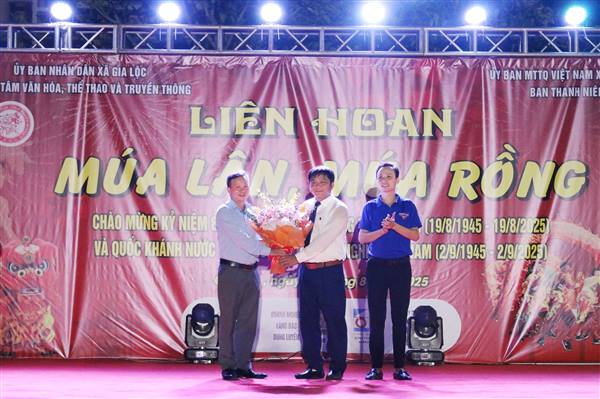 Liên hoan múa Lân, múa Rồng xã Gia Lộc  năm 2025