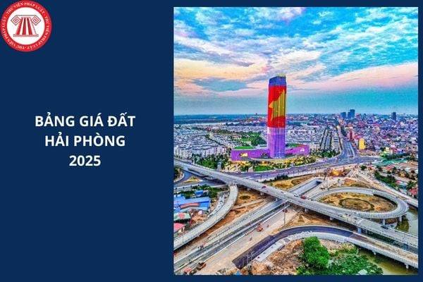 Quyết định phê duyệt dự án xây dựng Bảng giá đất lần đầu để công bố và áp dụng từ ngày 01/01/2026 trên địa bàn thành phố Hải Phòng