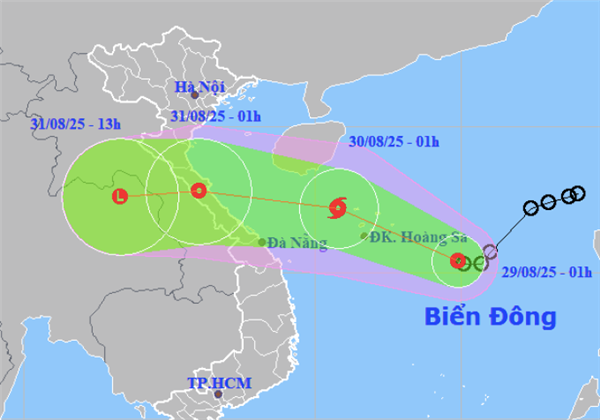 Áp thấp nhiệt đới có khả năng mạnh lên thành bão