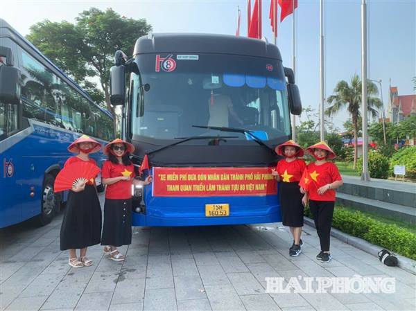 Thông báo của  Sở Văn hóa, Thể thao và Du lịch về việc tổ chức vận hành các chuyến xe miễn phí phục vụ Nhân dân thành phố tham quan Triển lãm thành tựu Đất nước nhân dịp kỷ niệm 80 năm Ngày Quốc khánh