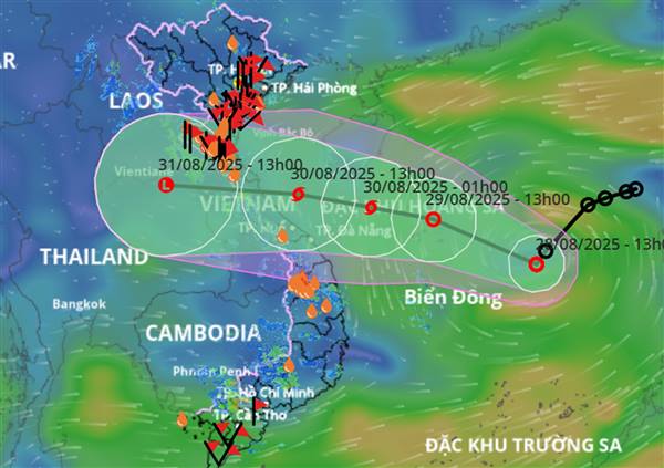 Bão số 6 sắp hình thành đổ bộ miền Trung