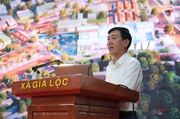 Gia Lộc họp lấy ý kiến Nhân dân về điều chỉnh Quy hoạch tổng mặt bằng xây dựng chợ Cuối
