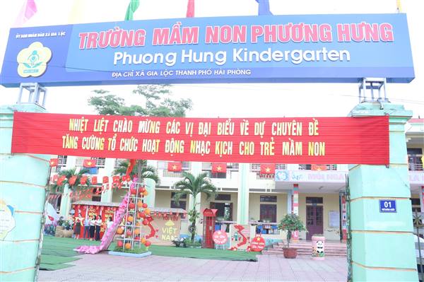 TRƯỜNG MẦM NON PHƯƠNG HƯNG TỔ CHỨC CHUYÊN ĐỀ: “TĂNG CƯỜNG TỔ CHỨC HOẠT ĐỘNG NHẠC KỊCH CHO TRẺ MẦM NON”