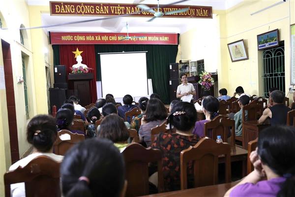 UBND XÃ GIA LỘC HỌP TRIỂN KHAI THỰC HIỆN DỰ ÁN CẢI TẠO, NÂNG CẤP ĐƯỜNG VÀO THÔN TIÊN LÝ
