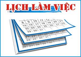 Lịch làm việc của Thường trực Đảng uỷ (Từ ngày 17/8/2026 đến ngày 21/8/2026)