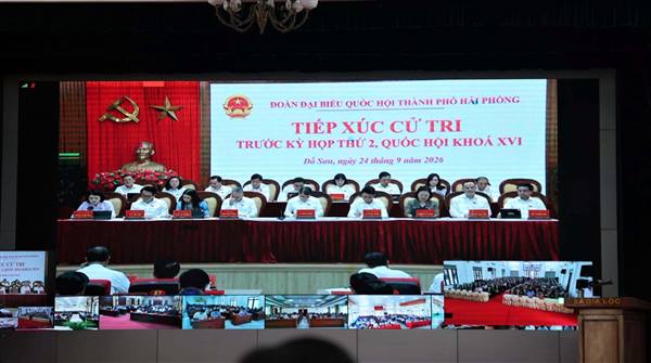Gia Lộc dự hội nghị trực tuyến tiếp xúc cử tri trước Kỳ họp thứ 2, Quốc hội khóa XVI