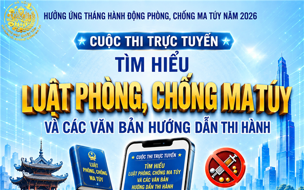 Phát động, hưởng ứng Cuộc thi trực tuyến “Tìm hiểu pháp luật về phòng, chống ma túy” trên địa bàn thành phố Hải Phòng