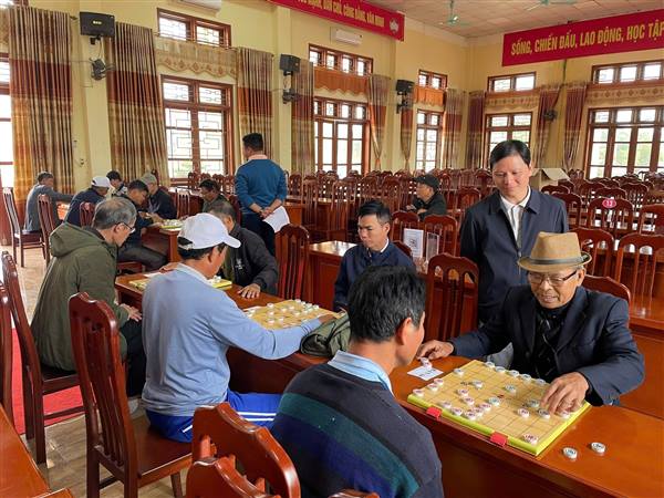 THI ĐẤU GIẢI CỜ TƯỚNG TRONG KHUÔN KHỔ ĐẠI HỘI THỂ DỤC THỂ THAO XÃ GIA PHÚC LẦN THỨ I, NĂM 2025