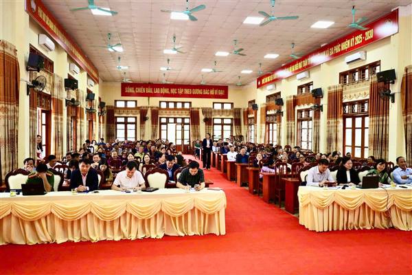 ĐẢNG ỦY XÃ GIA PHÚC: ĐỐI THOẠI TRỰC TIẾP, LẮNG NGHE DÂN NÓI – HÀNH ĐỘNG VÌ DÂN