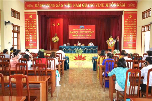 ĐẢNG BỘ CÁC CƠ QUAN ĐẢNG XÃ GIA PHÚC - THÀNH PHỐ HẢI PHÒNG ĐẠI HỘI LẦN THỨ NHẤT, NHIỆM KỲ 2025-2030 THÀNH CÔNG TỐT ĐẸP

