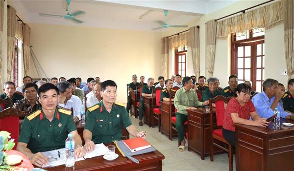 HỘI CỰU CHIẾN BINH XÃ GIA PHÚC - THÀNH PHỐ HẢI PHÒNG CÔNG BỐ CÁC QUYẾT ĐỊNH VỀ CÔNG TÁC CÁN BỘ.