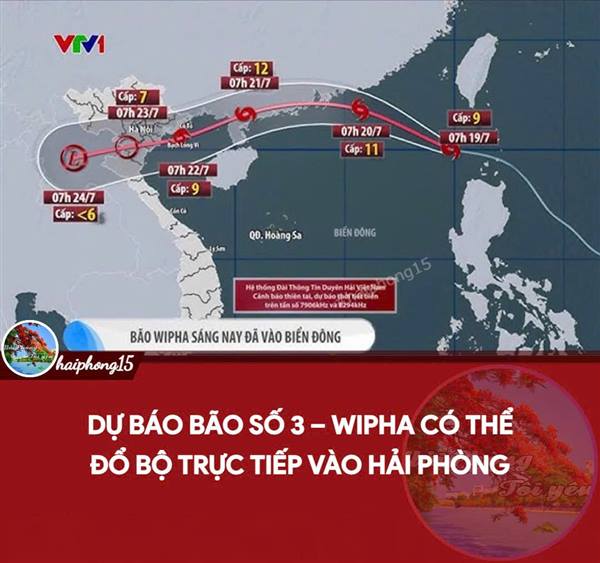 CHỈ ĐẠO CỦA BAN CHỈ ĐẠO PCTT &amp;TKCN XÃ GIA PHÚC VỀ VIỆC KHẨN TRƯƠNG TRIỂN KHAI, THỰC HIỆN CÁC BIỆN PHÁP CHỦ ĐỘNG ỨNG PHÓ VỚI BÃO WIPHA