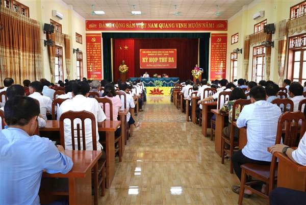 HĐND XÃ GIA PHÚC TỔ CHỨC KỲ HỌP THỨ BA (KỲ HỌP THƯỜNG LỆ GIỮA NĂM 2025) KHÓA I, NHIỆM KỲ 2021 - 2026