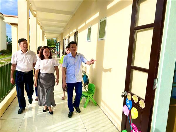 LÃNH ĐẠO XÃ GIA PHÚC QUYẾT LIỆT CHỈ ĐẠO CHUẨN BỊ NĂM HỌC MỚI 2025 - 2026